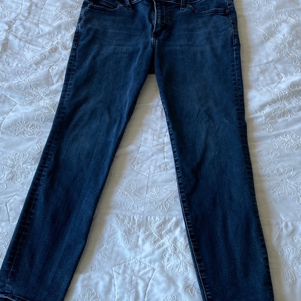 Express Dark Blue Men's Skinny Jeans